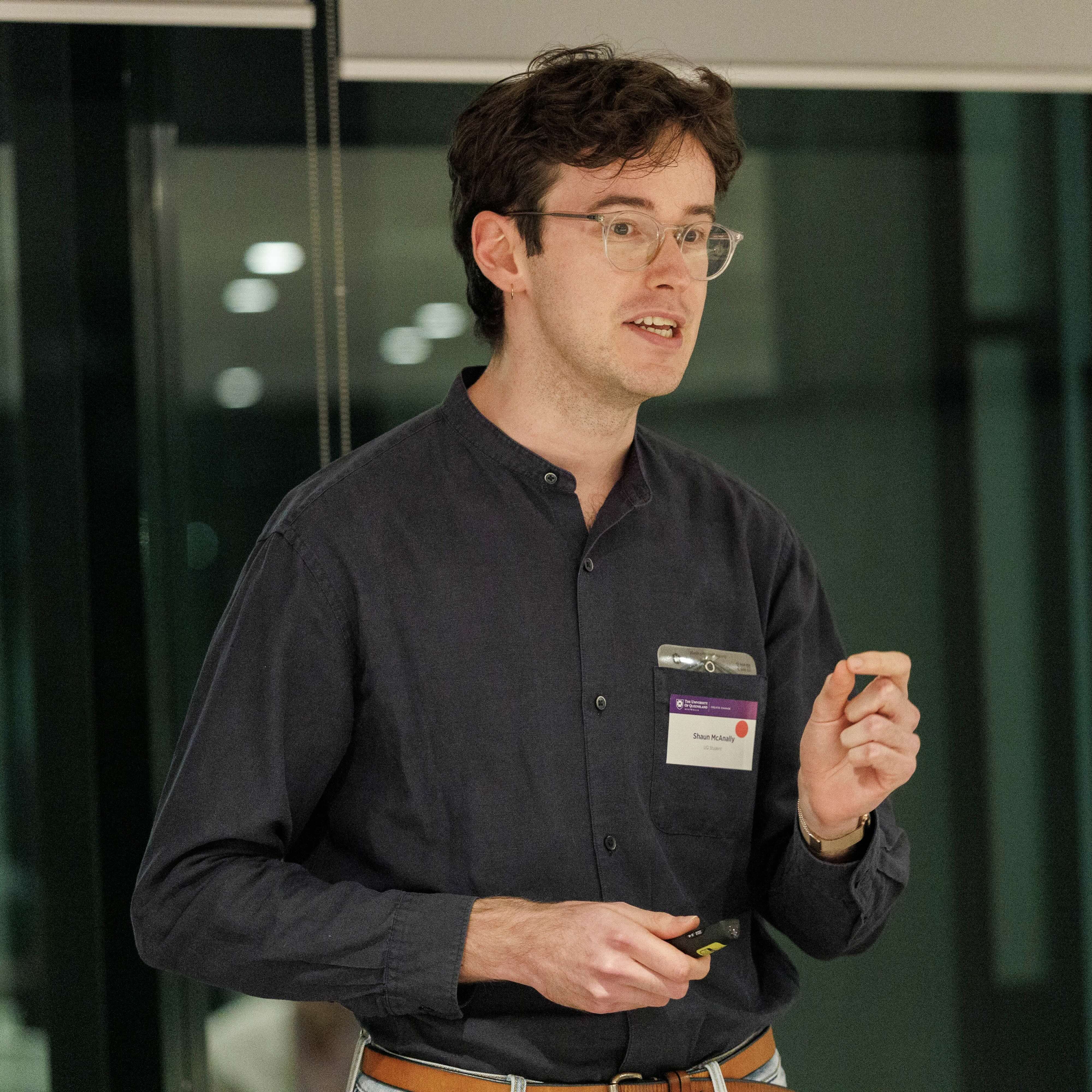 Shaun McAnally speaking